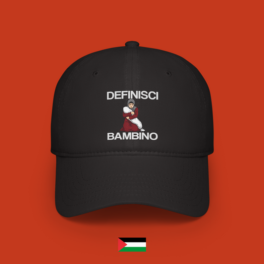 Definisci bambino con mamma e figlio tra le braccia - cappellino