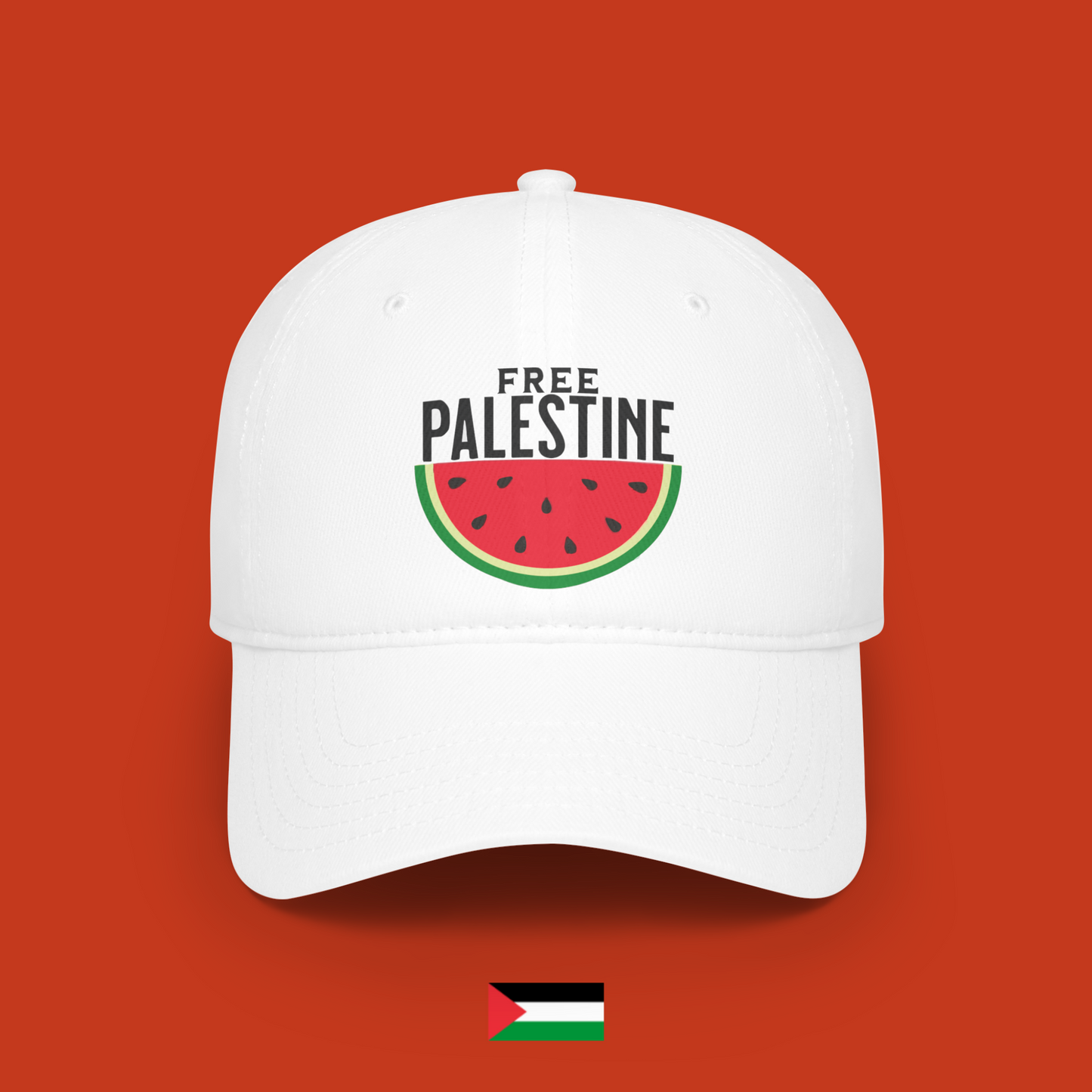 Free Palestine watermelon sticker - hat
