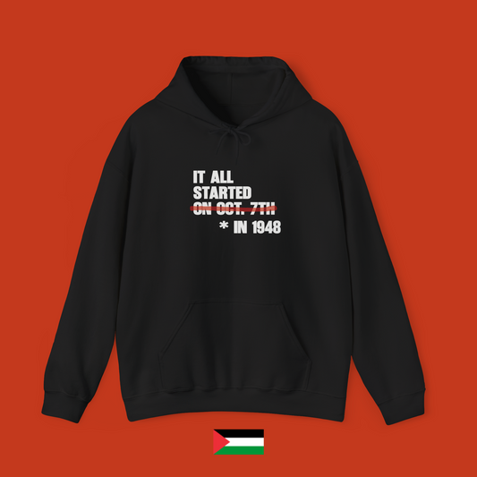 It All Started in 1948 - felpa con cappuccio