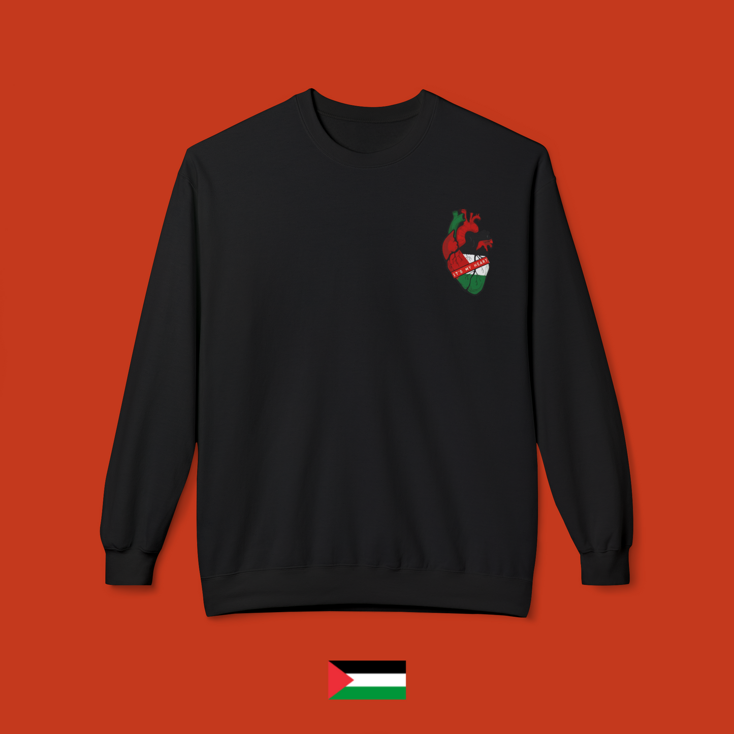 It's my Heart - crew neck sweatshirt
