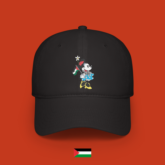 Minnie Steamboat Willie con bandiera - cappellino