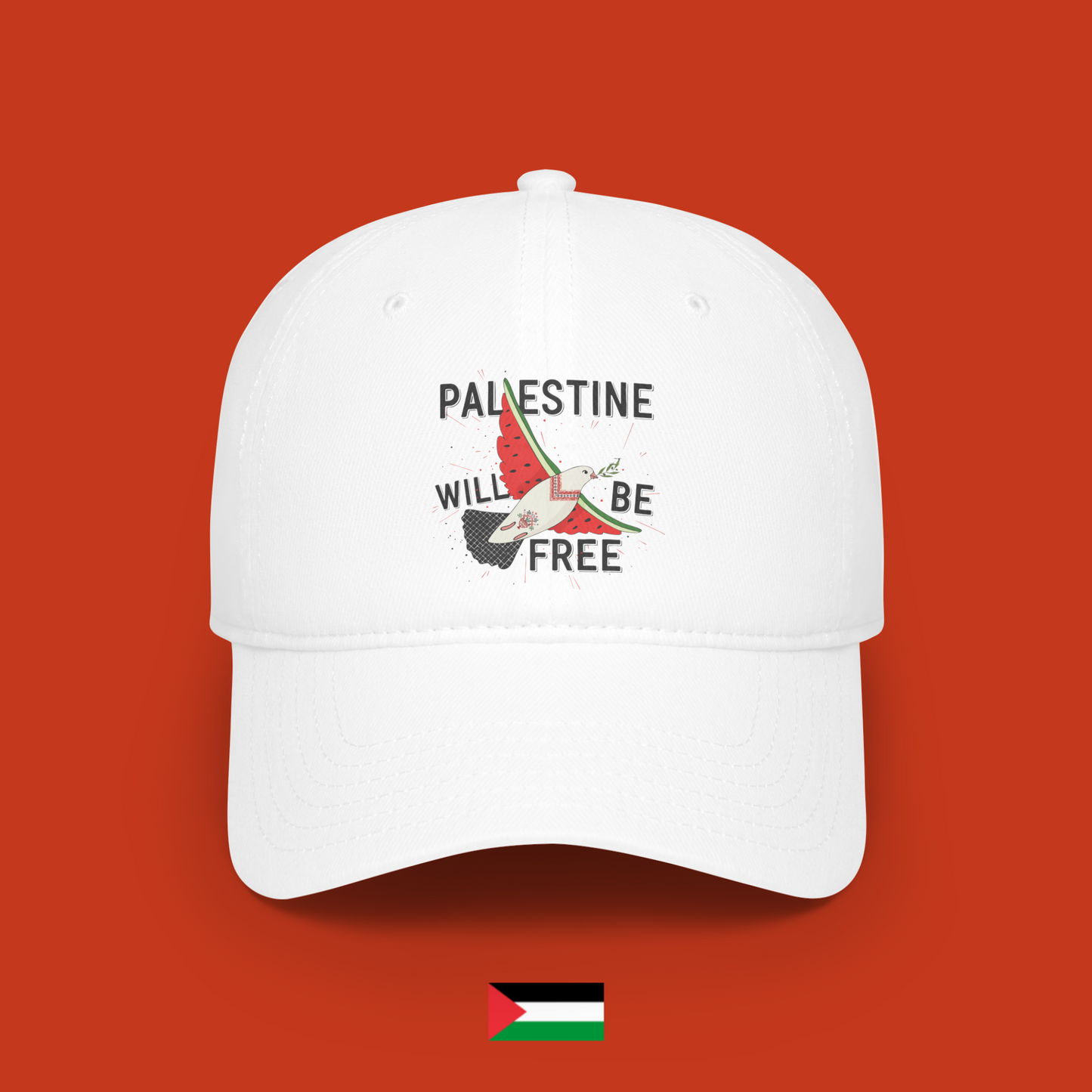 Palestine will be free with dove - hat