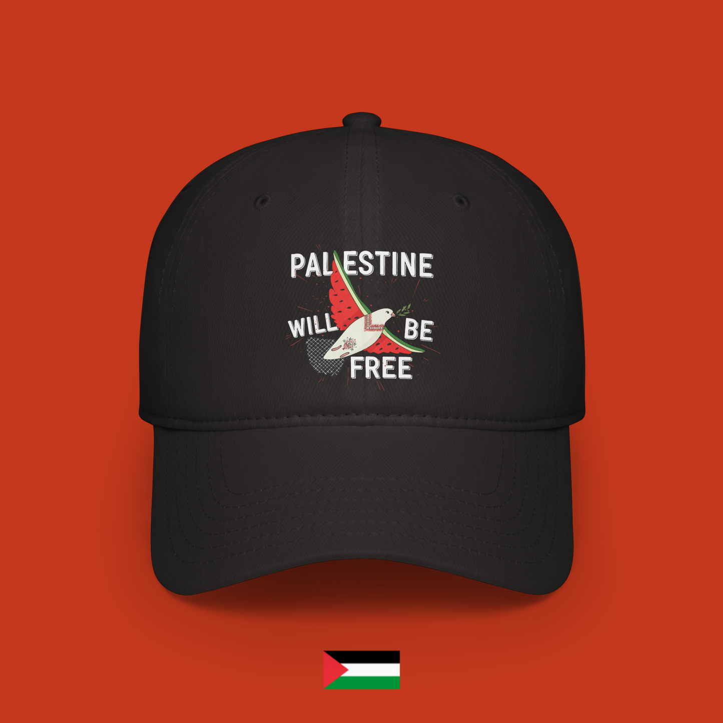Palestine will be free with dove - hat