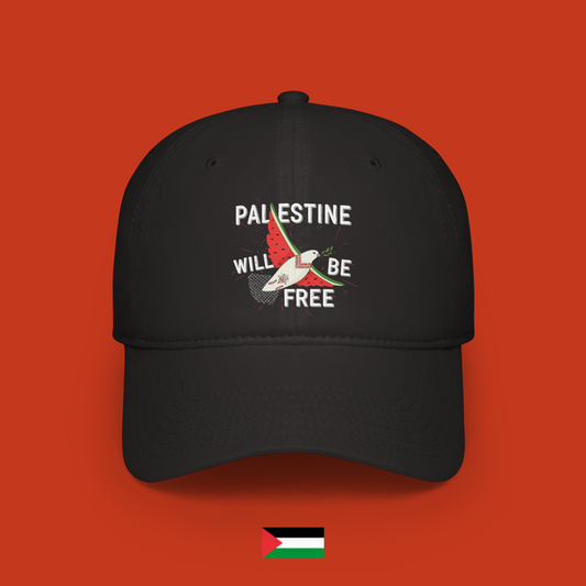 Palestine will be free con colomba - cappellino