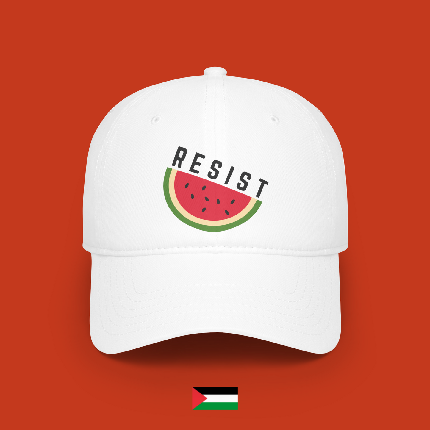 Resist with watermelon - hat
