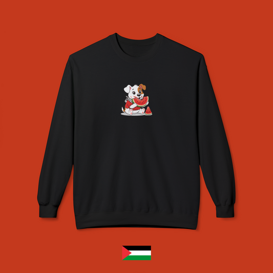 Sami mangia il melone - felpa girocollo