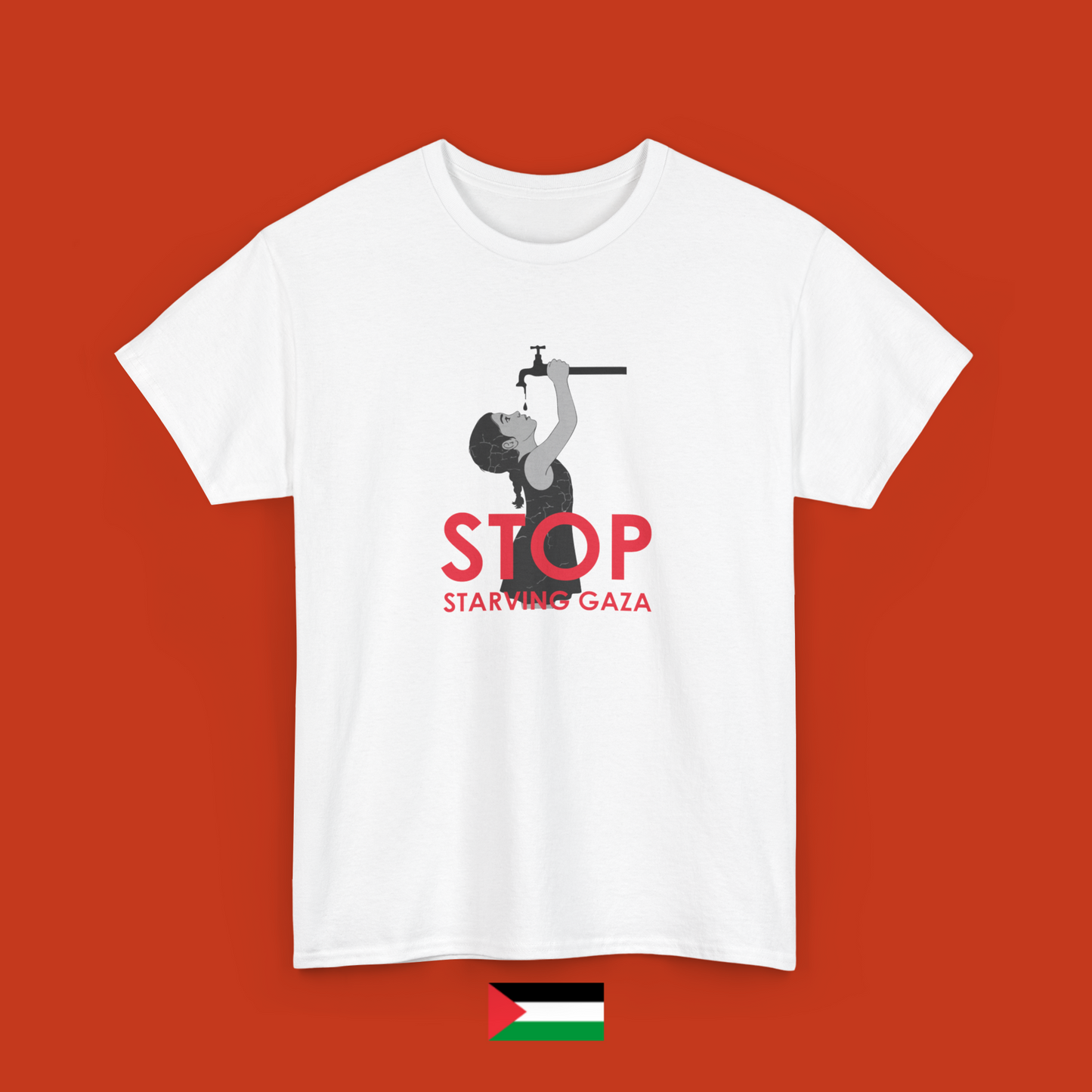 Stop Starving Gaza - maglietta