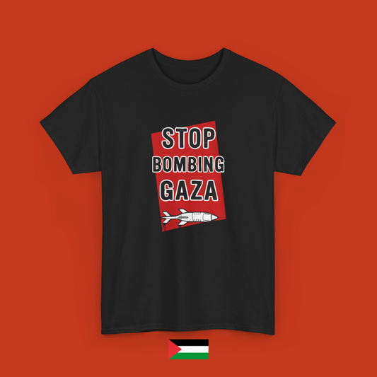 Stop bombing Gaza - maglietta