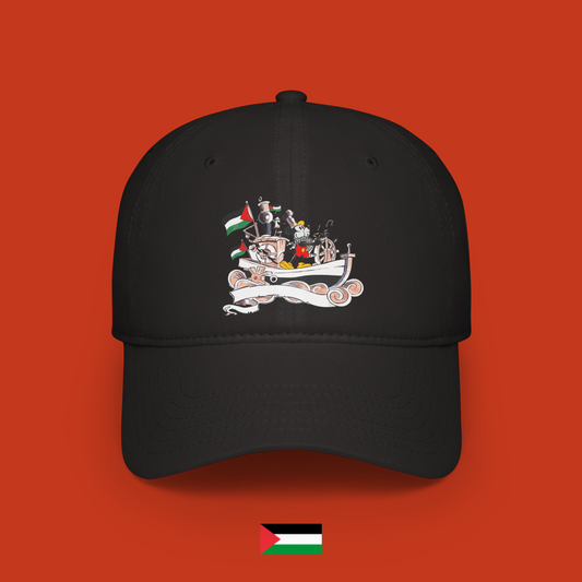 Topolino Steamboat Willie con nave - cappellino