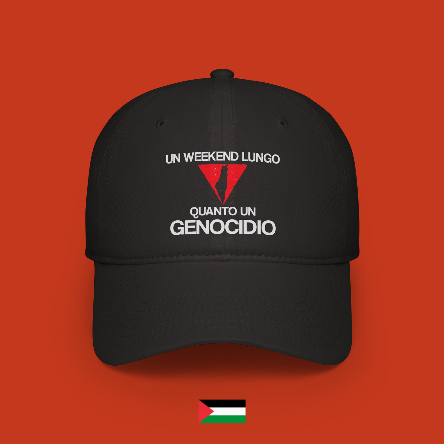 Un weekend lungo quanto un genocidio - cappellino