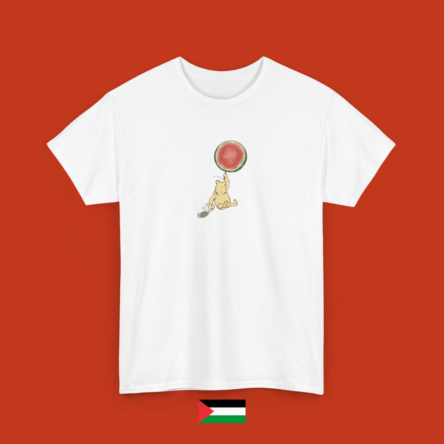 Winnie the Pooh with Balloon - T-Shirt