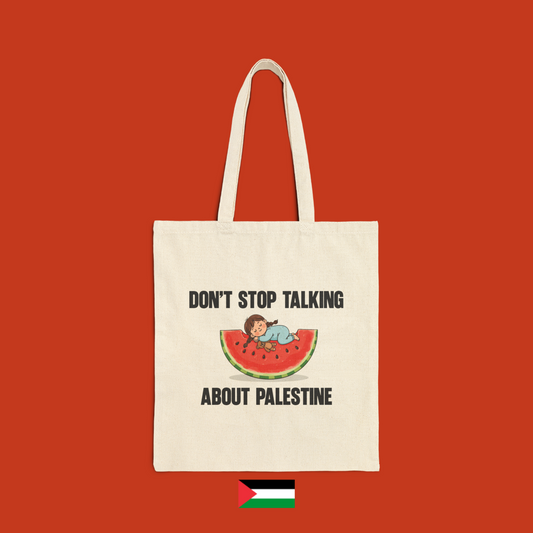 Don't stop talking about Palestine - borsa