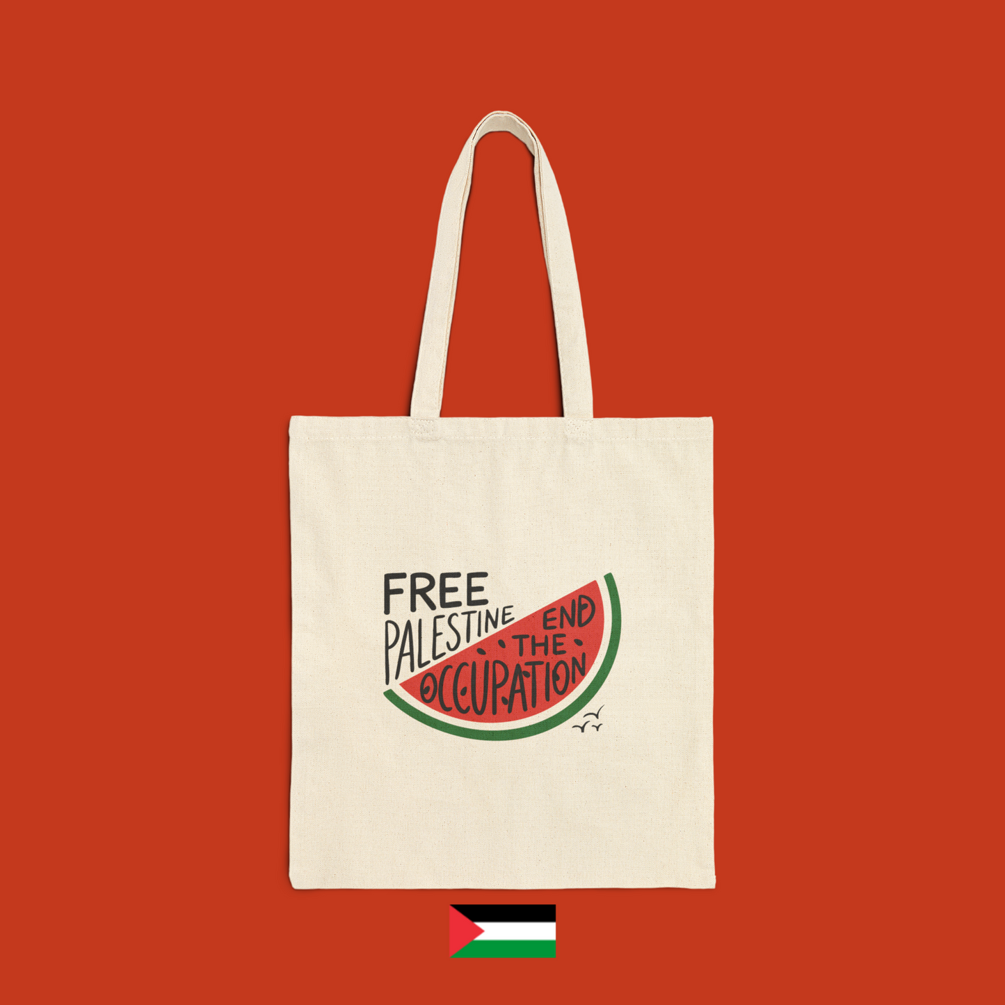 Free Palestine end the occupation - stock exchange