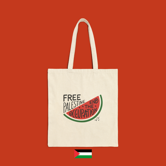 Free Palestine end the occupation - stock exchange