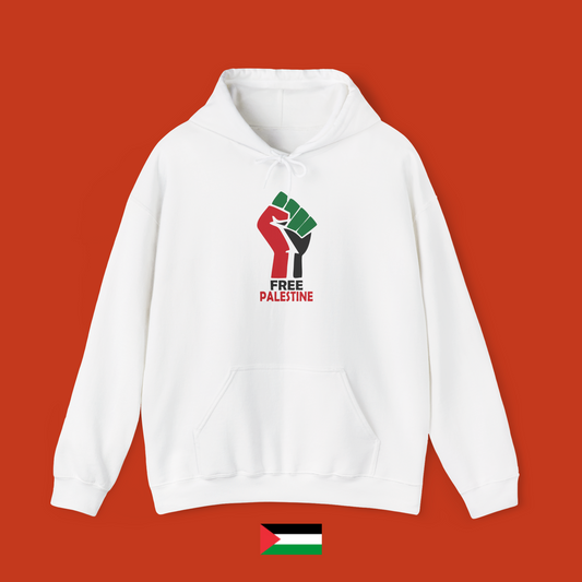 Free Palestine with Fist - hoodie