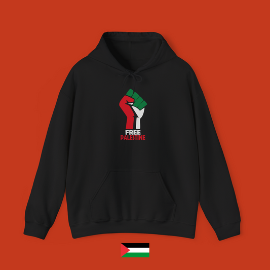 Free Palestine with Fist - hoodie