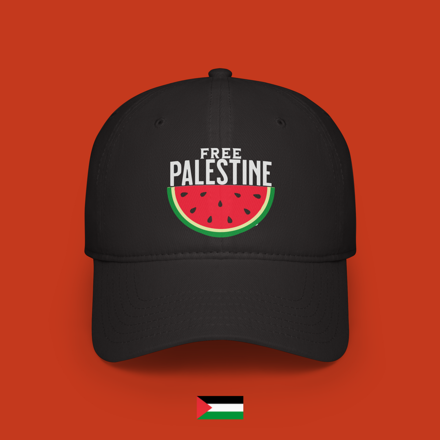 Free Palestine watermelon sticker - hat