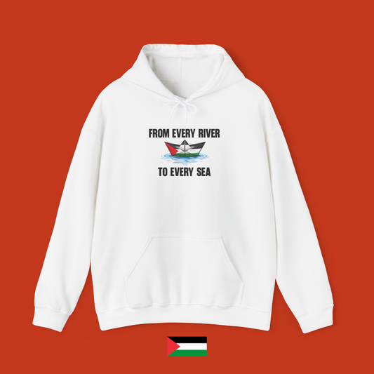 From every river to every sea - hoodie