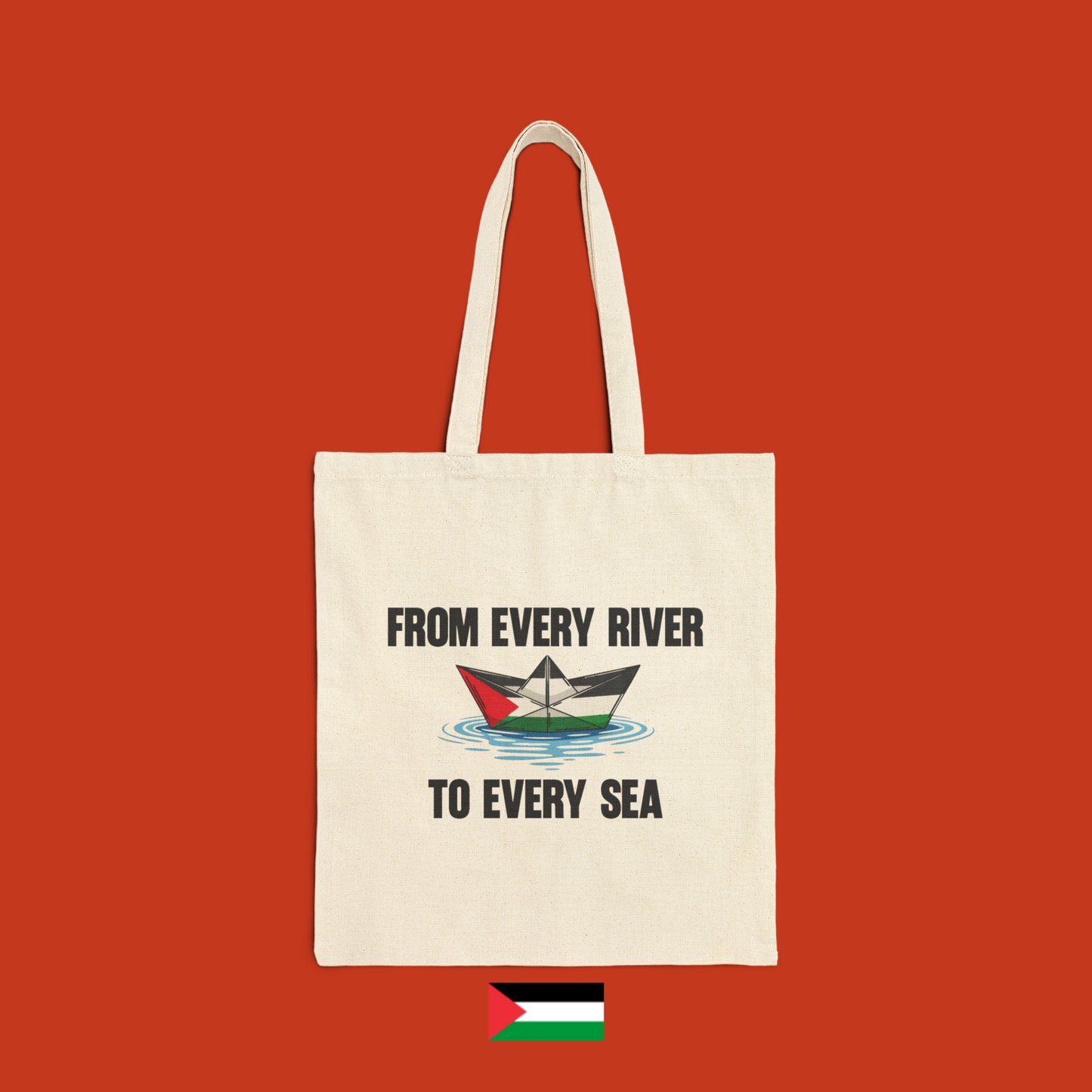 From every river to every sea - bag