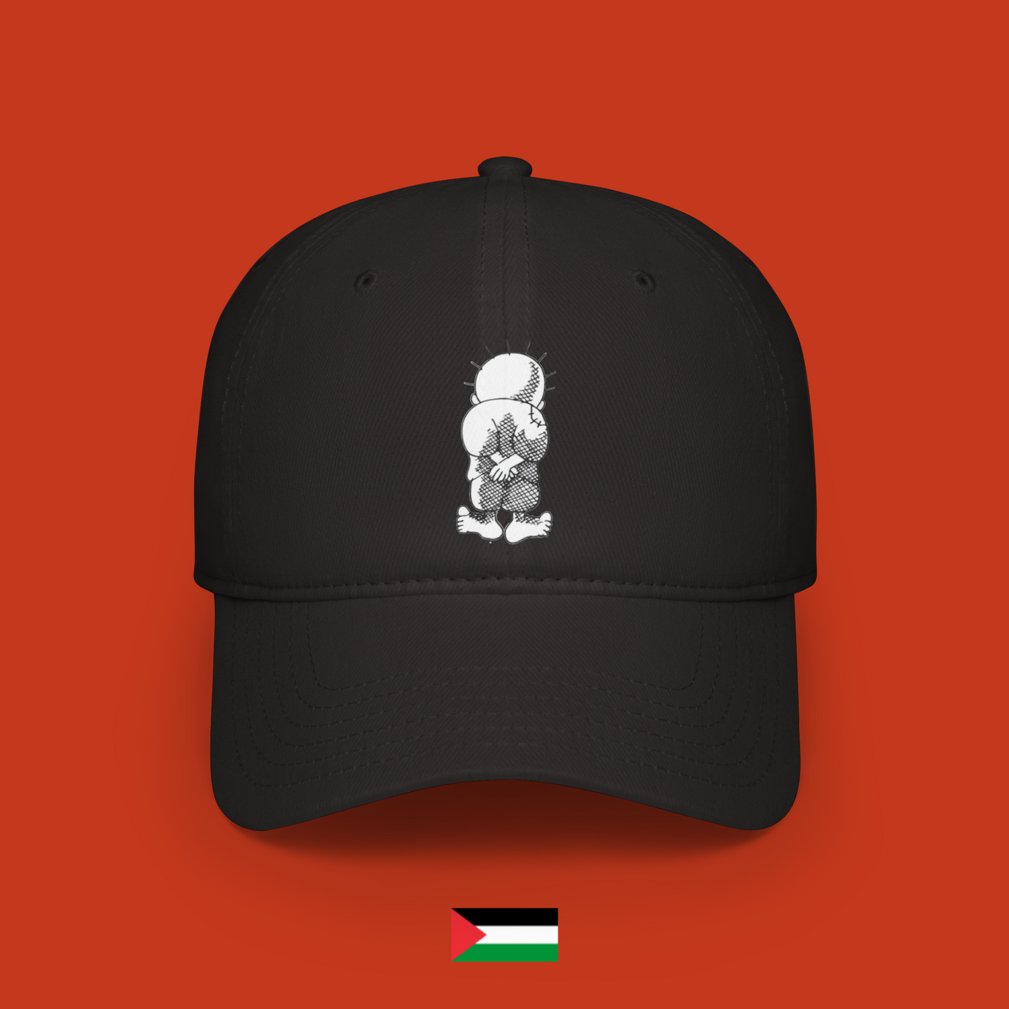 Handala from behind - hat