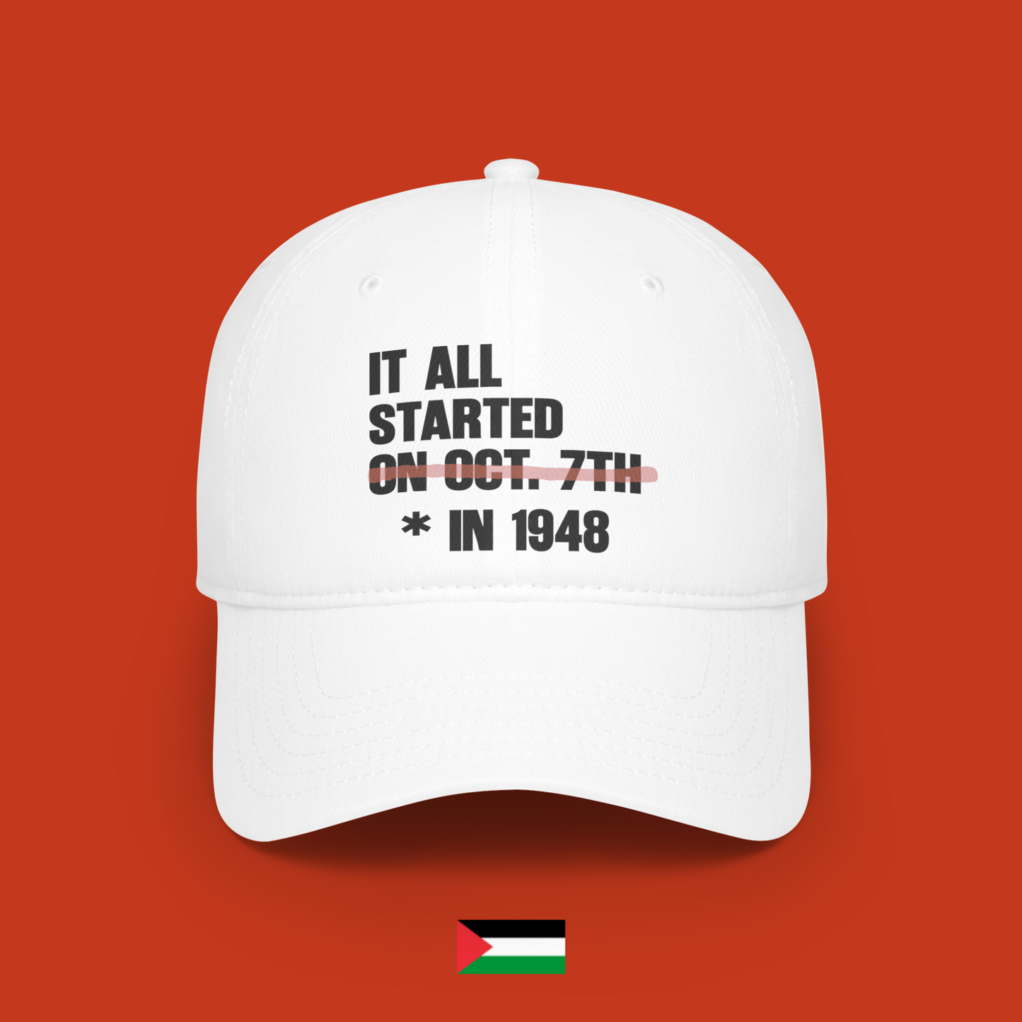 It All Started in 1948 - black cap
