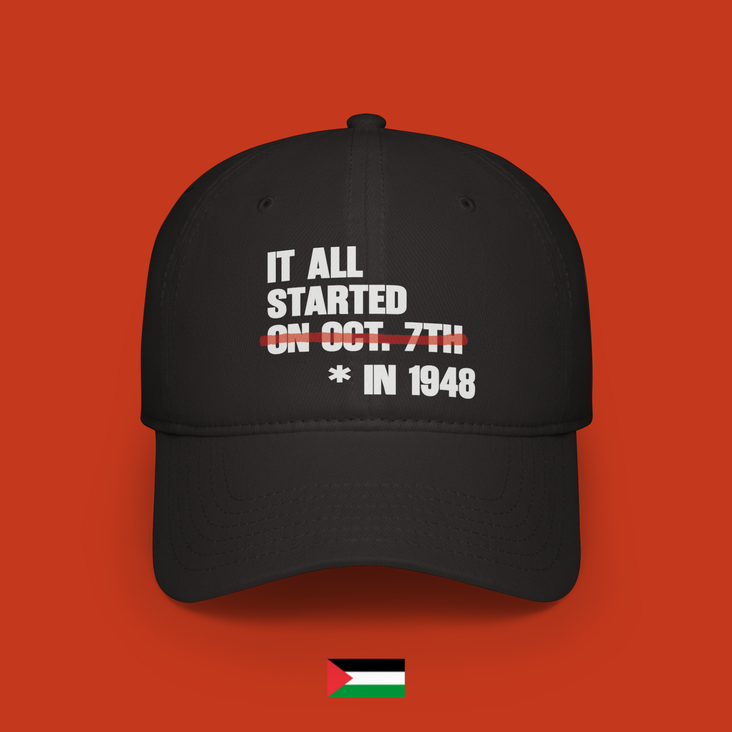 It All Started in 1948 - black cap
