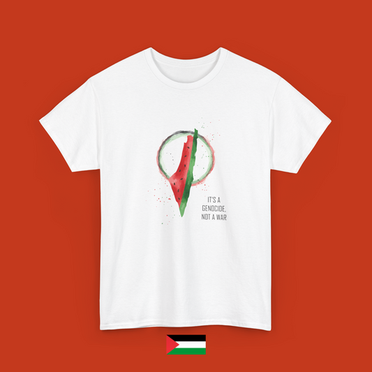 It's a genocide not a war - maglietta