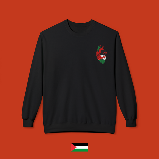 It's my Heart - crew neck sweatshirt
