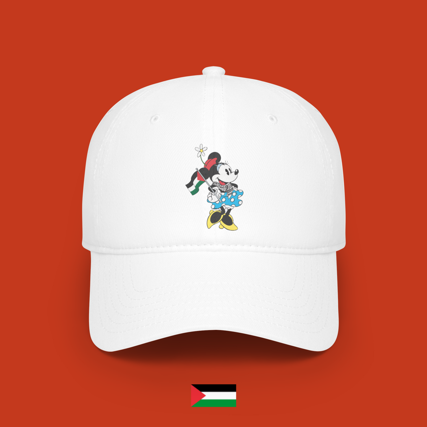 Minnie Steamboat Willie with Flag - Hat