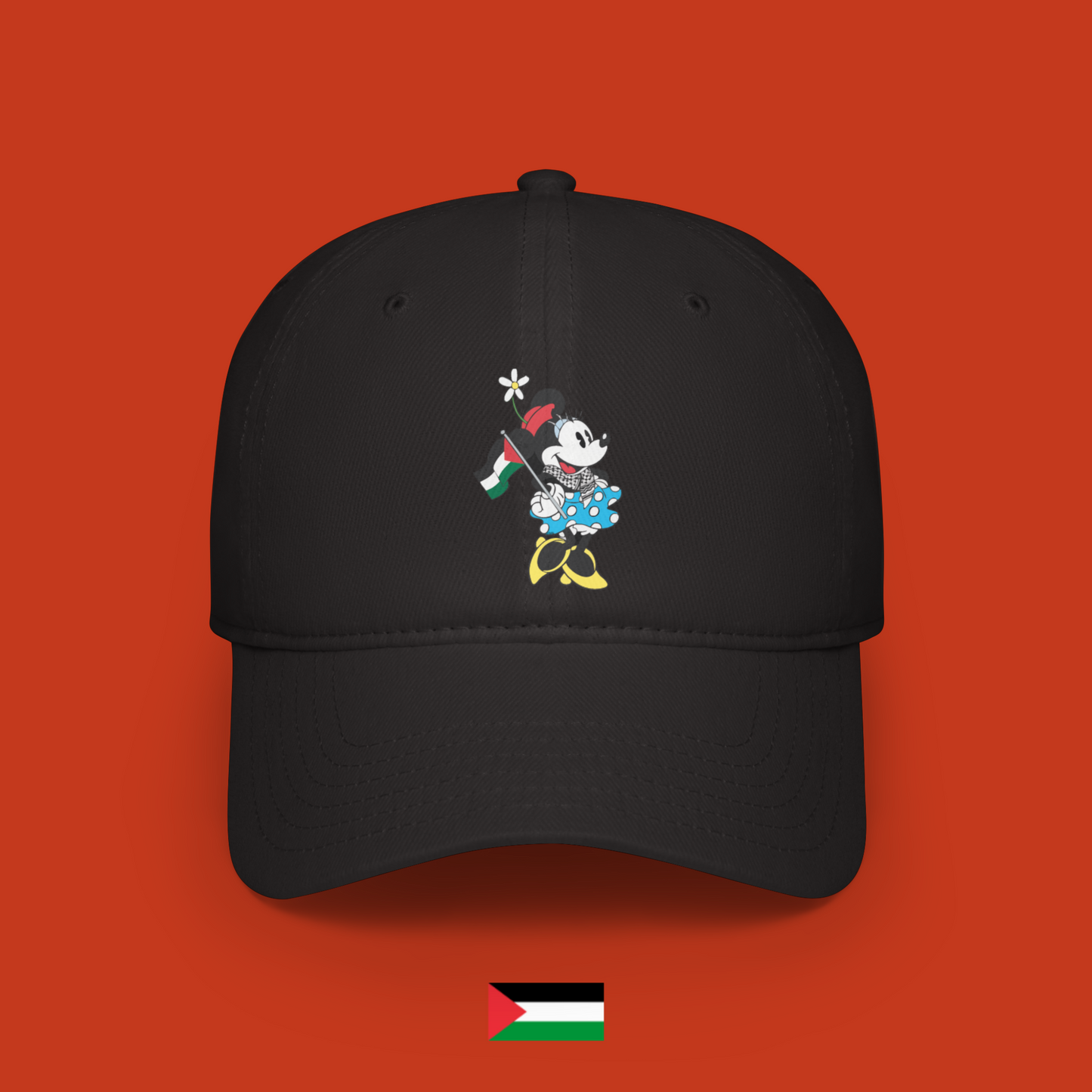 Minnie Steamboat Willie with Flag - Hat