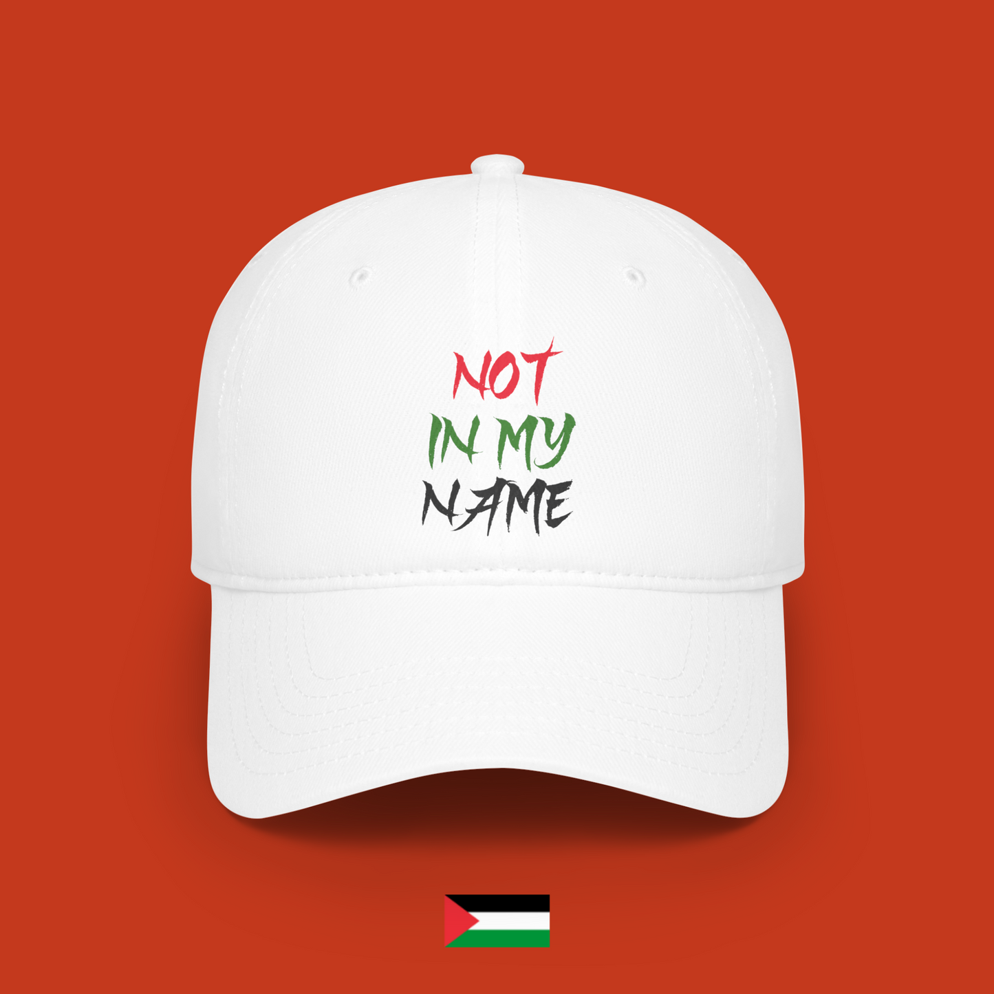 Not in my name - cap