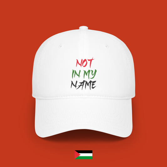 Not in my name - cap