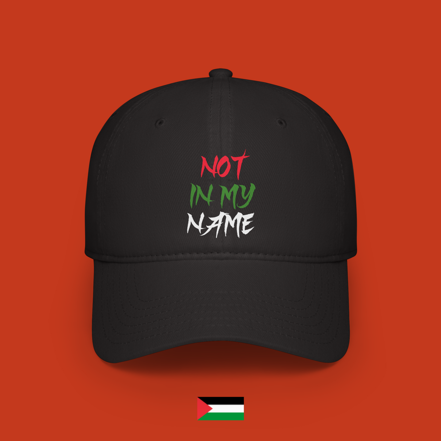 Not in my name - cap