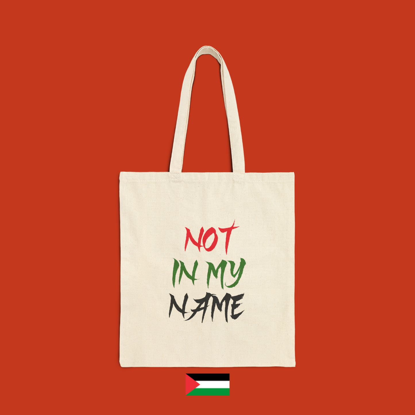 Not in my name - bag