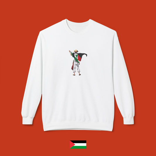 One Piece Monkey from behind - crewneck sweatshirt