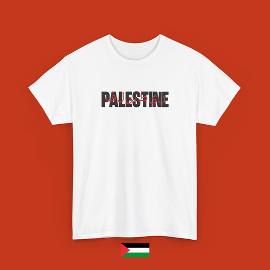 Palestine con versione araba - maglietta