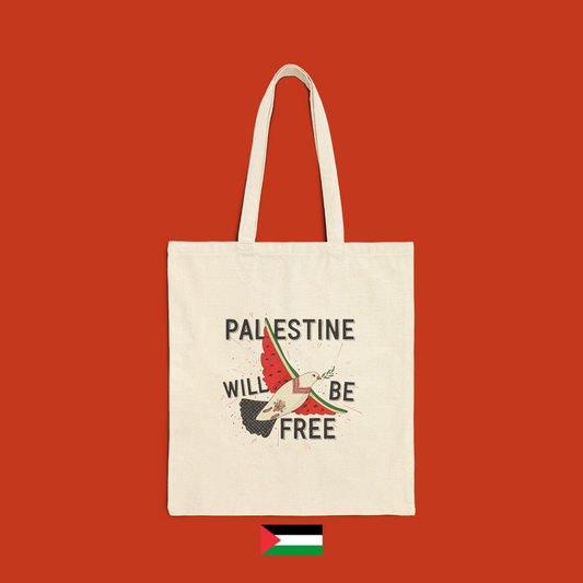 Palestine will be free con colomba - borsa