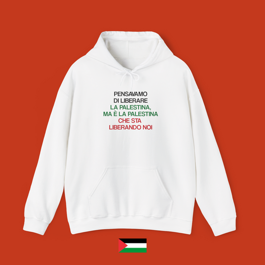 Pensavamo di liberare la Palestina... - felpa con cappuccio