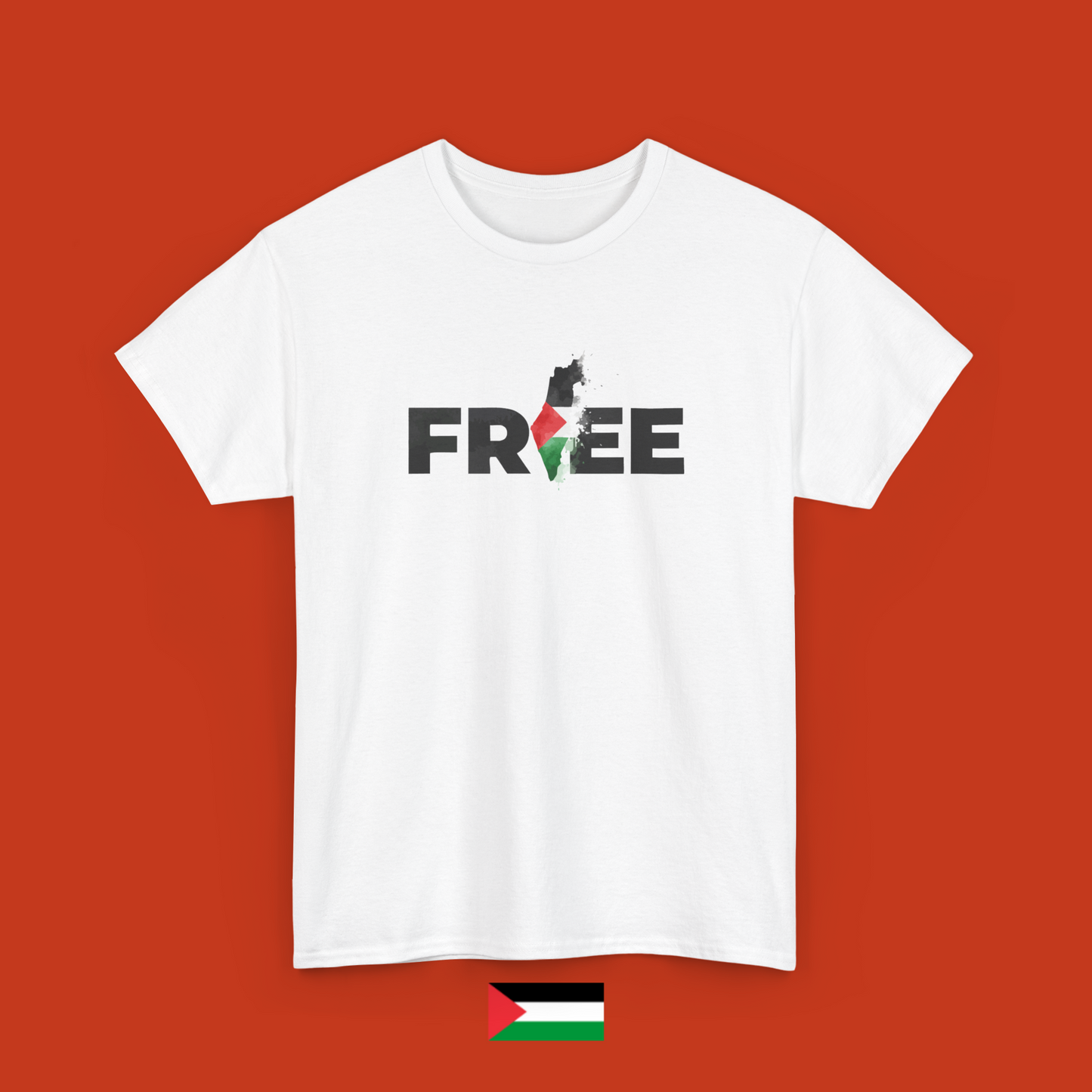 Free with Palestine T-shirt