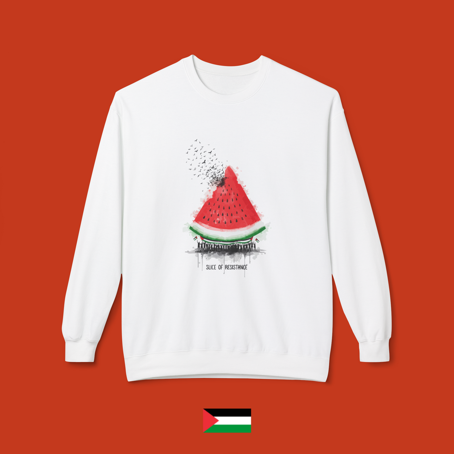 Slice of Resistance - Crewneck Sweatshirt
