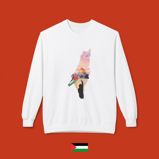A glimpse of Palestine - crewneck sweatshirt