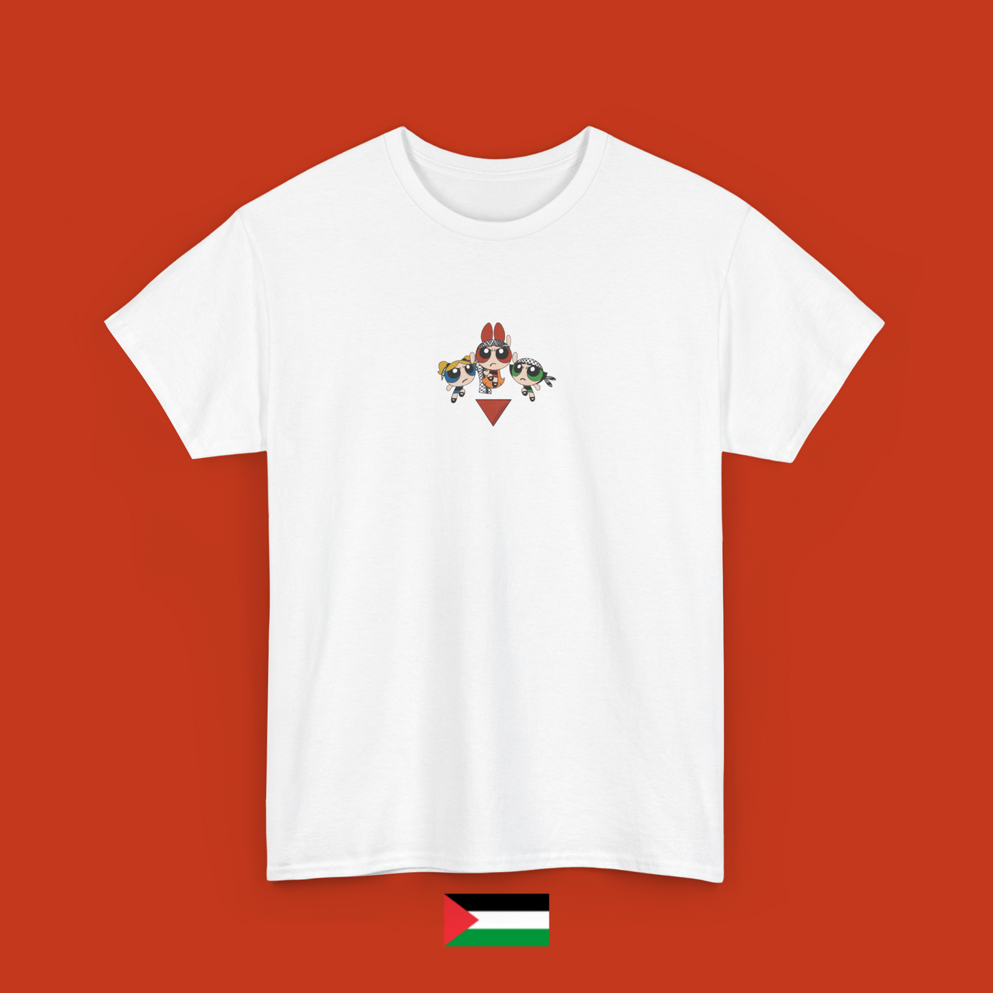 Powerpuff Girls with keffiyeh - T-shirt
