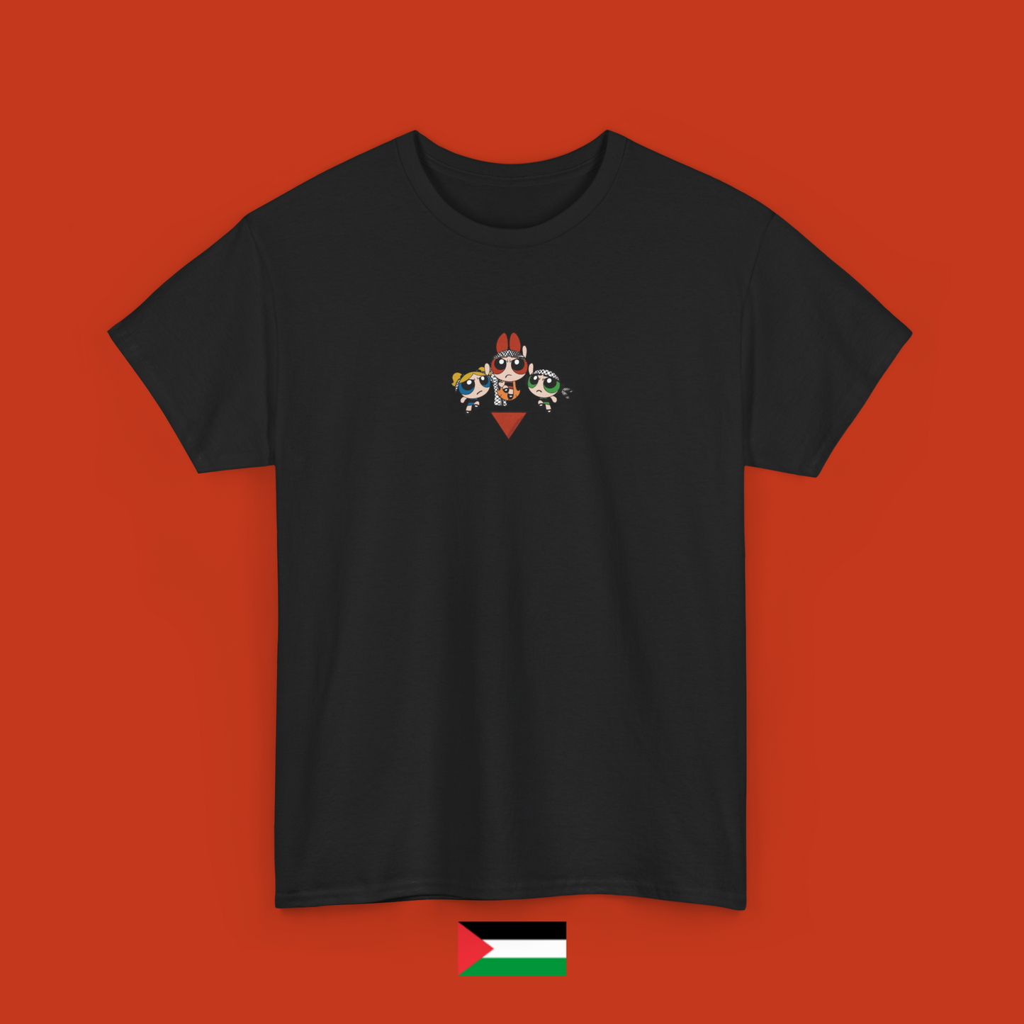 Powerpuff Girls with keffiyeh - T-shirt