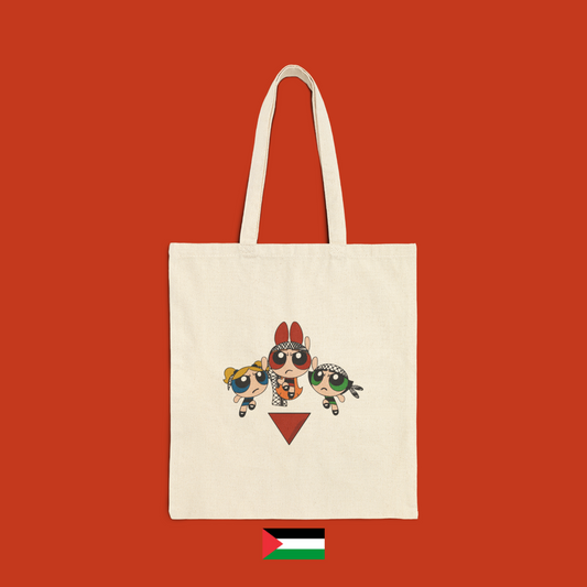 Superchicche con kefiah - borsa