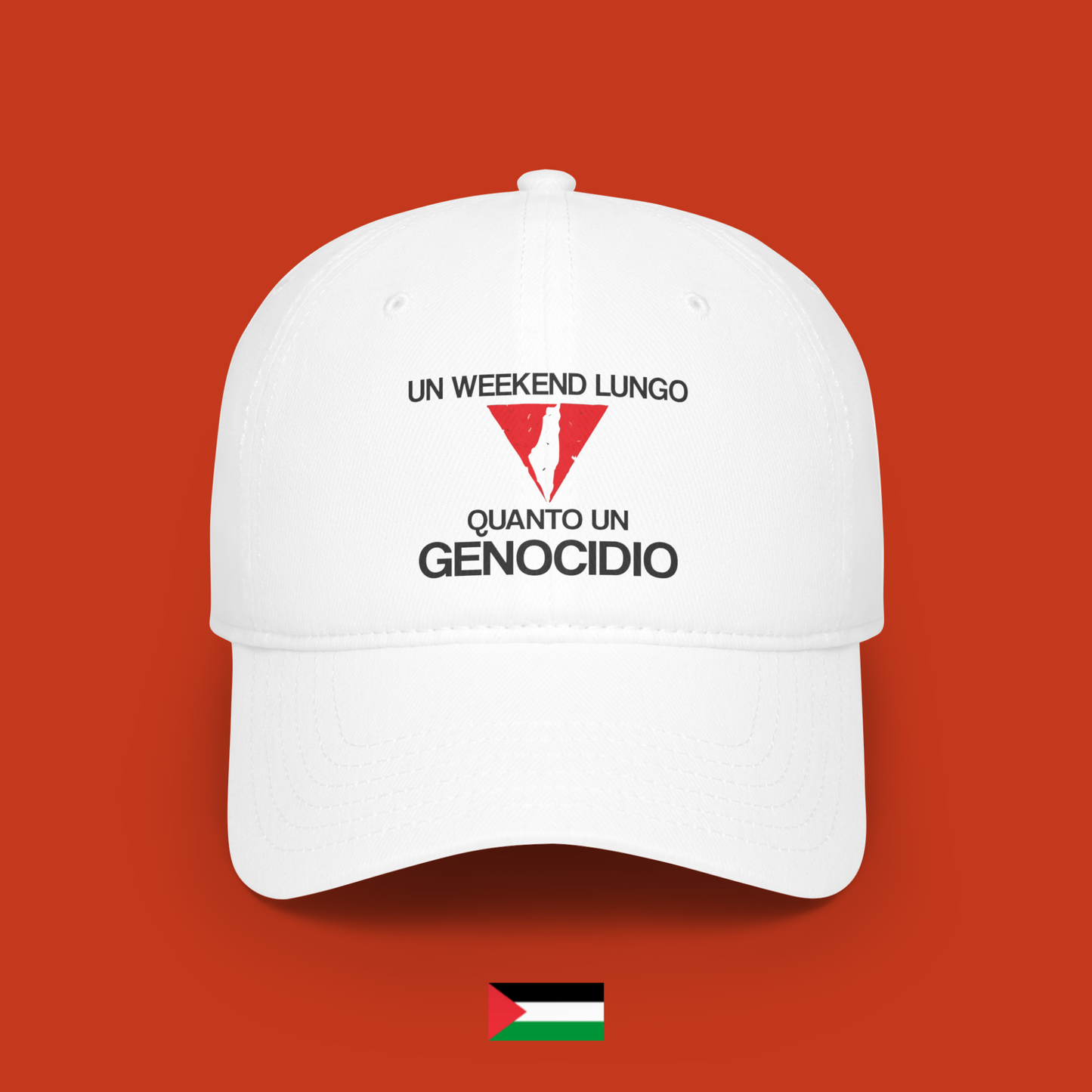 Un weekend lungo quanto un genocidio - cappellino