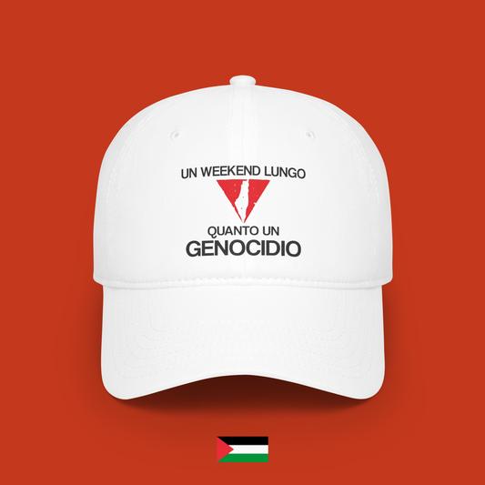 Un weekend lungo quanto un genocidio - cappellino