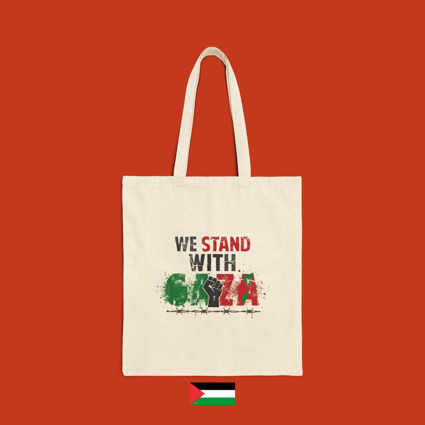 We stand with Gaza - borsa