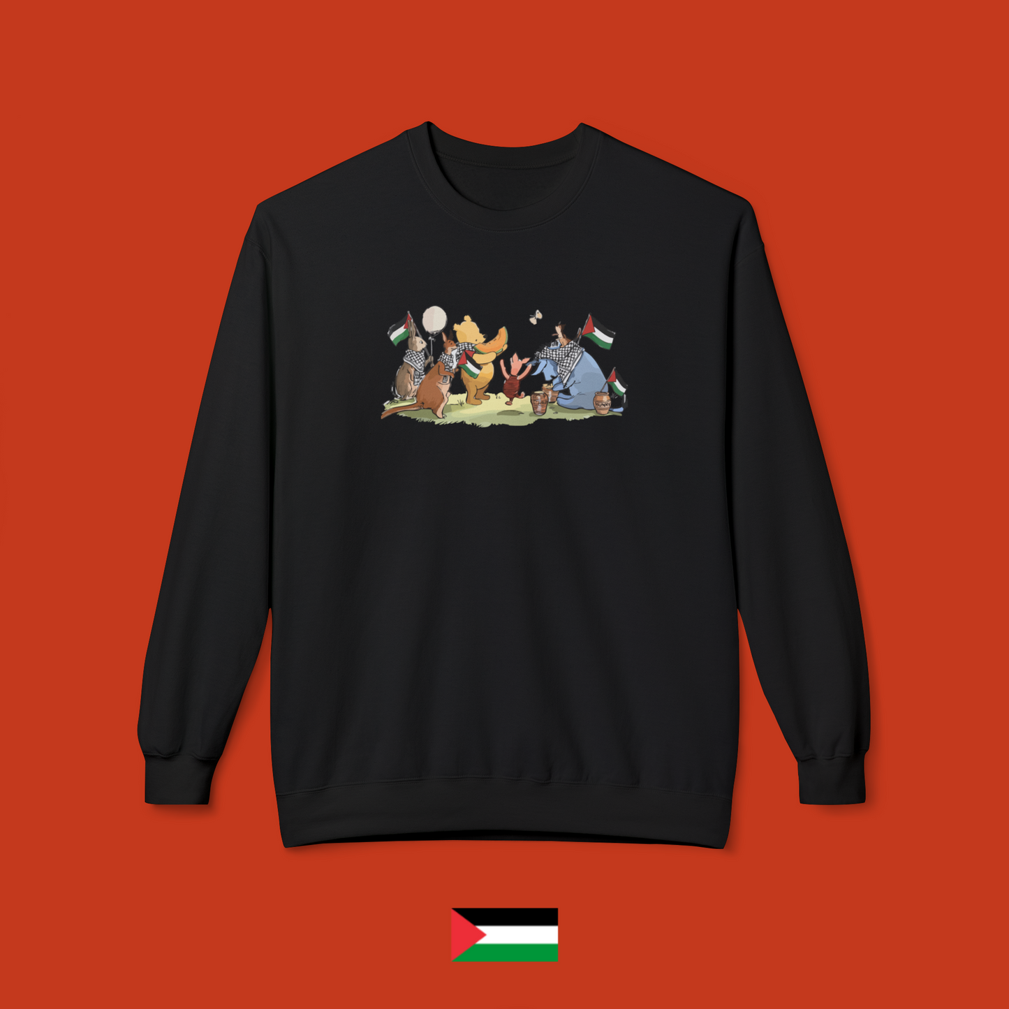 Winnie the Pooh &amp; Friends - crew neck sweatshirt